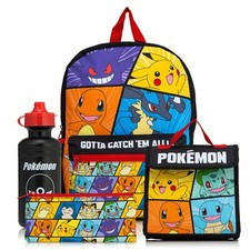 Pokemon Backpack 4 Piece