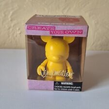 Disney Yellow Create Your Own Vinylmation 3” New Unopened Box