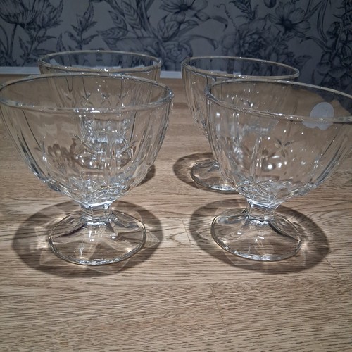 Vintage crystal clear dessert - crystal,