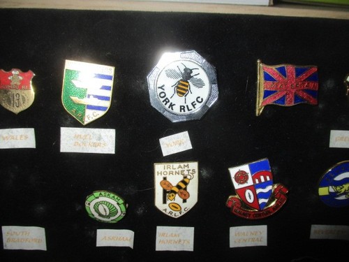 Vintage rugby league - league, enamel