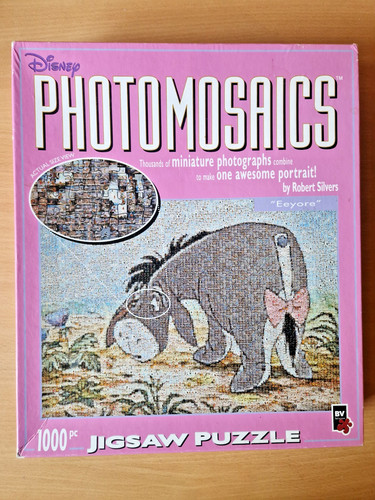 Disney photomosaics eeyore - disney,