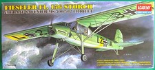 Academy 1/72 Scale Fieseler Fi 156 Storch/Morane Saulnier 500 Plastic Model Kit