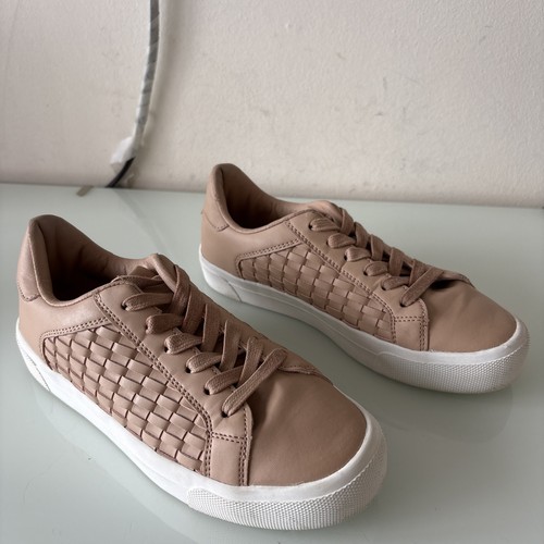 Nude woven trainers 4 - tu,