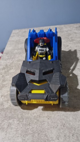 Batman action figure - batman, car