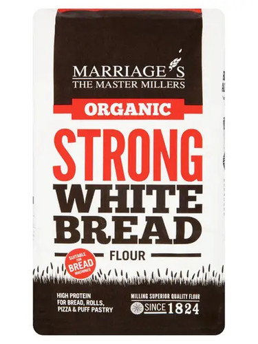 Strong white bread flour - white,