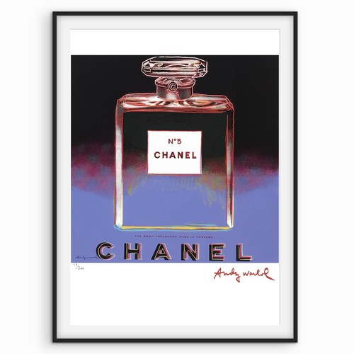 Andy warhol signed chanel - andy,