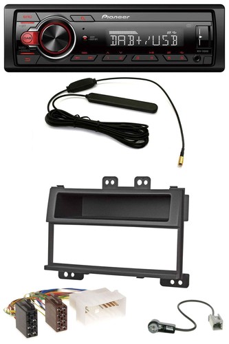 Pioneer mp3 dab 1din - aux, usb