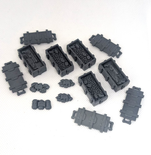 Necromunda terrain weapon - terrain, ammo