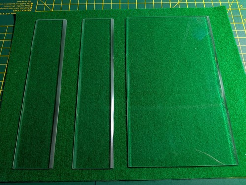 Handmade bevelled glass - handmade, panel