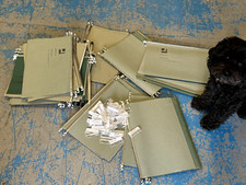 50 Green Hanging Suspension Files Foolscap A4 Folders Tabs Insert Filing Storage