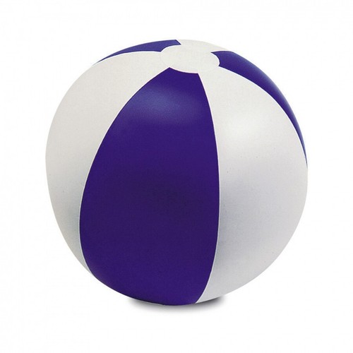 Beach ball purple and white - in,
