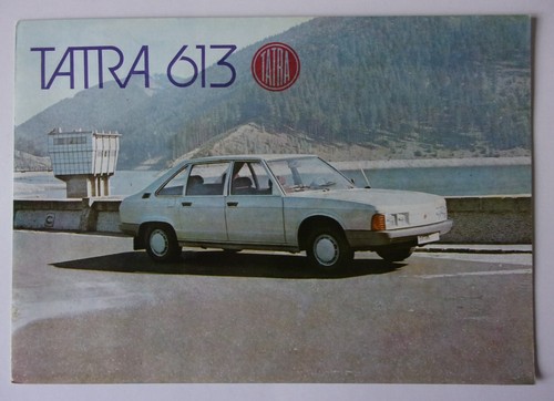 Tatra 613 saloon orig - orig, 1984