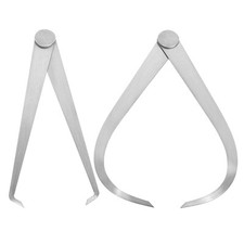 1Pair 200mm Inside Outside Caliper Stainless Steel Friction Joint Measuring Tool