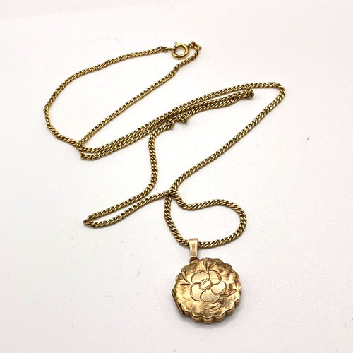 Rolled gold locket - rolled,