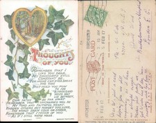 Thoughts of You greeting card