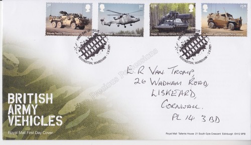 Royal mail fdc cover 2021 - gb,