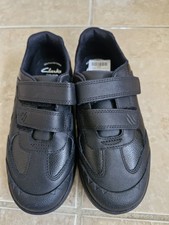 Boys Clarkes School Shoe Dinosaur Design Size 2G BNWOT