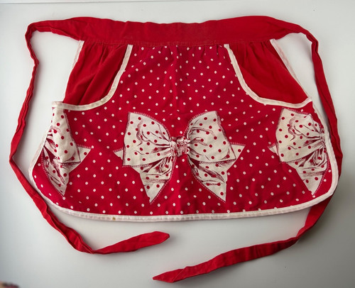 Vintage cottage core red - cottage-core, white