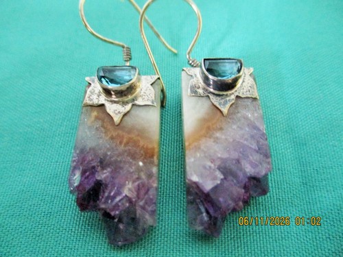 Vintage earrings raw - vintage, ss