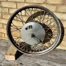 TRIUMPH BSA 19” FRONT WHEEL & 8” BRAKE DRUM 1.85” x 19” 