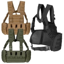 Max Fuchs Airsoft Mission Light Weight Chest Rig MOLLE Tactical Kit Vest 