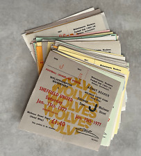 Wolverhampton Wanderers Match Tickets -Unused -Choose From List - 1971-1977 (53)