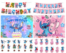 Stitch and Lilo cake toppers