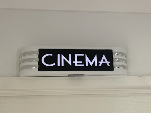 Cinema light sign battery - light,