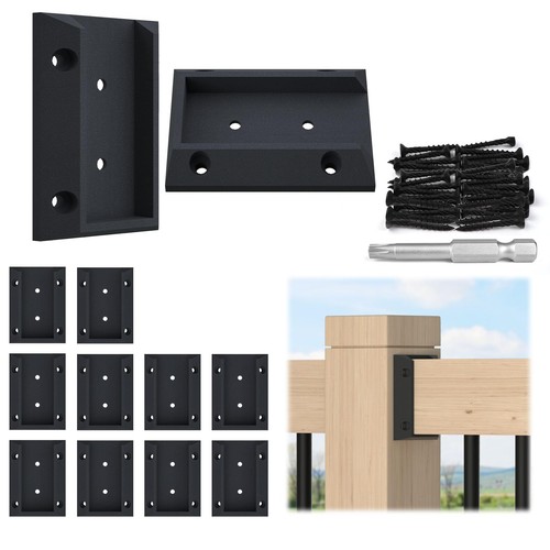 12pcs deck railing brackets - railing,