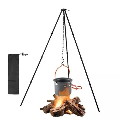 Camping bonfire tripod - bonfire,