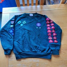 Cub Scout Jumper From The Scout Association - With 35 Badges
