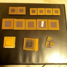 400g Scrap Ceramic GOLD Cpu,s for Gold Recovery