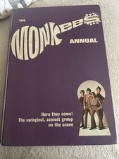 The Monkees Annual 1967 1960s Pop Group Hardback Book