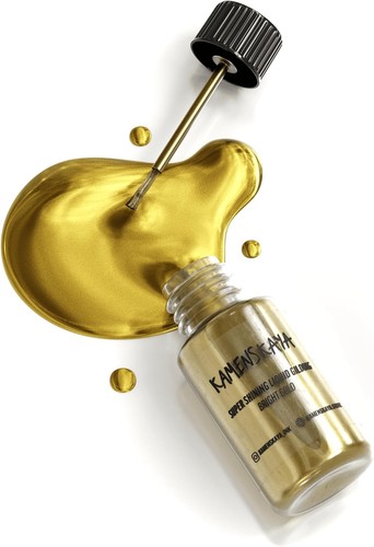 Kamenskaya liquid gold - gold, leaf