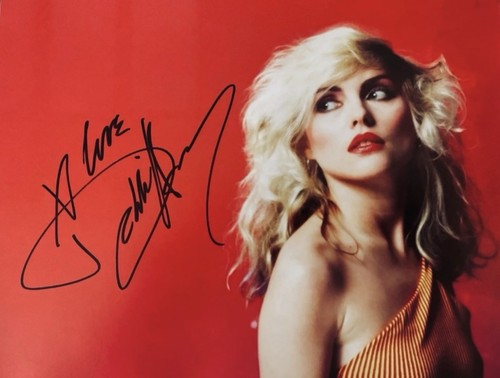 Debbie harry hand signed - debbie,
