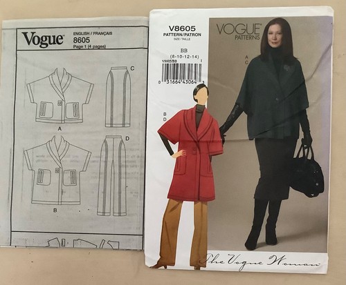 Vogue v8605 sewing pattern - vogue,