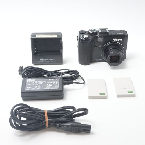 Nikon coolpix p6000 - black, with