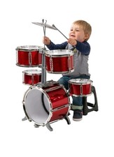 Rockstar Junior Drum Kit Red 7