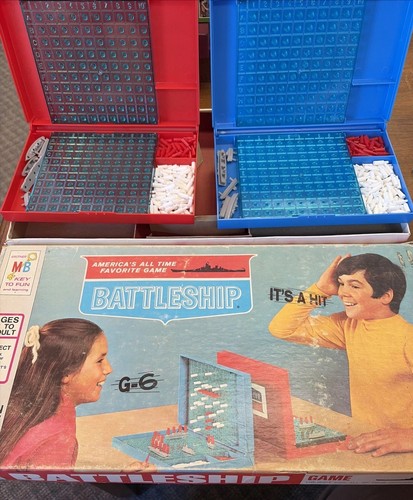 Vintage battleship game - game, by