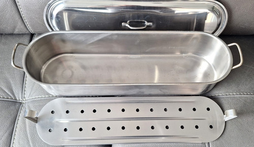 Large stainless steel fish - large,