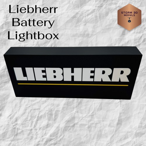 Liebherr printed led - liebherr, 3d