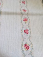 Kate Forman Cameo Roses 98cm X  116cm Remnant Linen