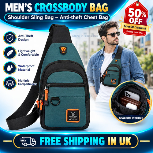 Men crossbody bag shoulder - men's,