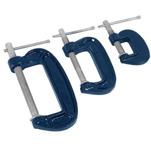 3pc clamp cast iron clamps - g,