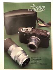 Leica - rare and unusual M series cameras and accessories book