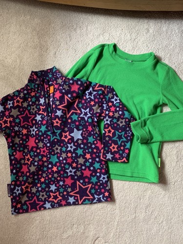 Girls warm micro fleece top - girls,