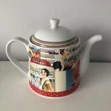 Kelloggs Portmeirion 2012 Vintage Design Advertising Ceramic Teapot