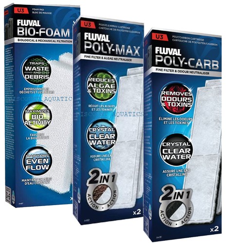 Fluval filter media - u3,