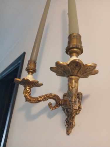 Pretty vintage antique brass - pretty,