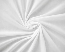 Plain White Polycotton Fabric for Dressmaking, Art & Craft, Sewing, Quilting